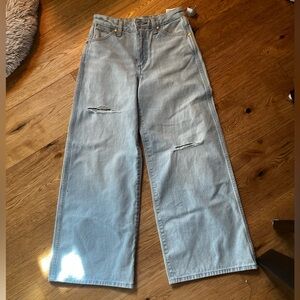 Wrangler Light Blue Wide-Leg Women's Jeans